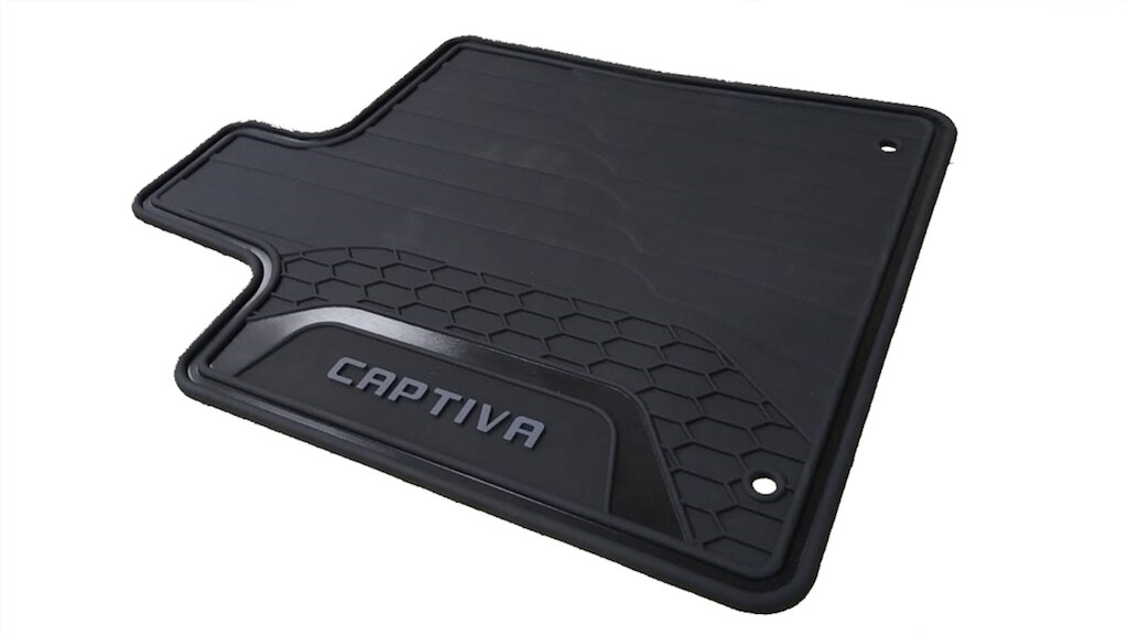 Tapete de vinil para tercera fila de Chevrolet Captiva 2025 y más accesorios internos para camioneta familiar